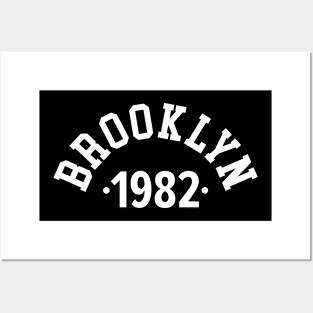 Brooklyn Chronicles: Celebrating Your Birth Year 1982 Posters and Art